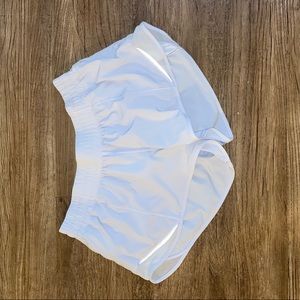 Baby Blue lulu lemon shorts 2 inch